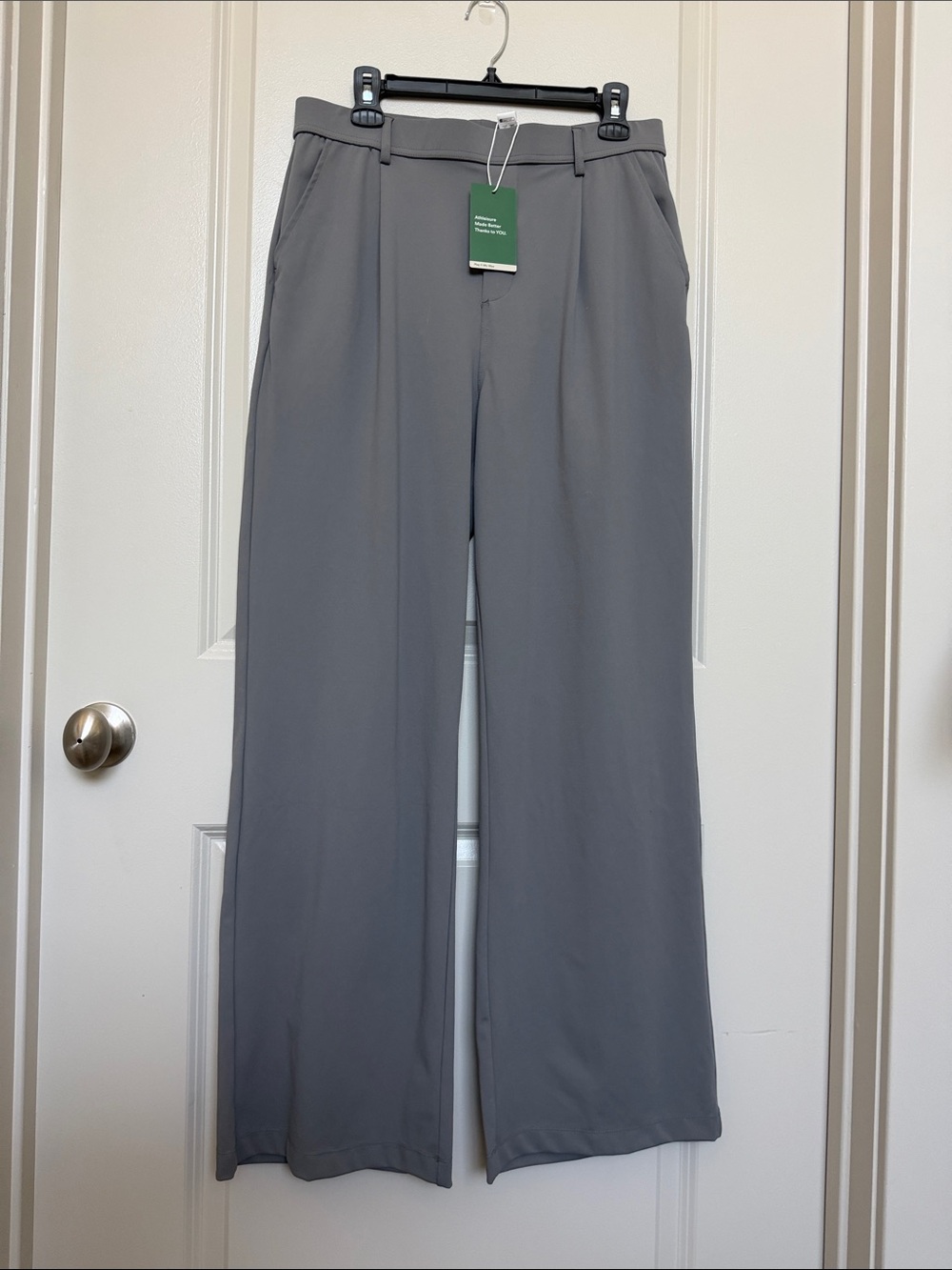 HALARA Wide Leg Pants in Gray - Picture 1 of 4
